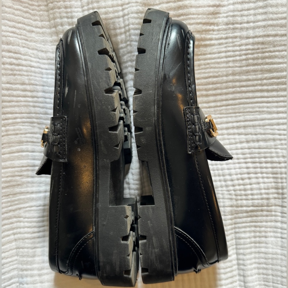 H&M Chunky Loafers in Black (size 10/41) - Picture 8 of 10